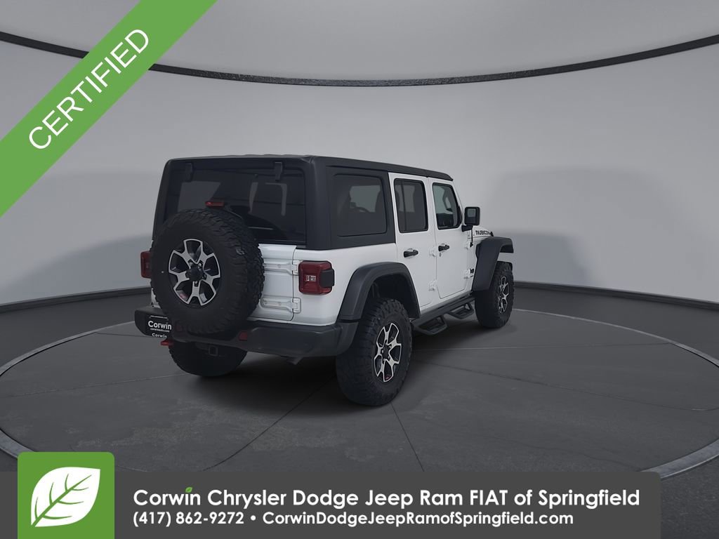 Certified 2023 Jeep Wrangler Unlimited Rubicon w/ Safety Group AWD/4WD image 14