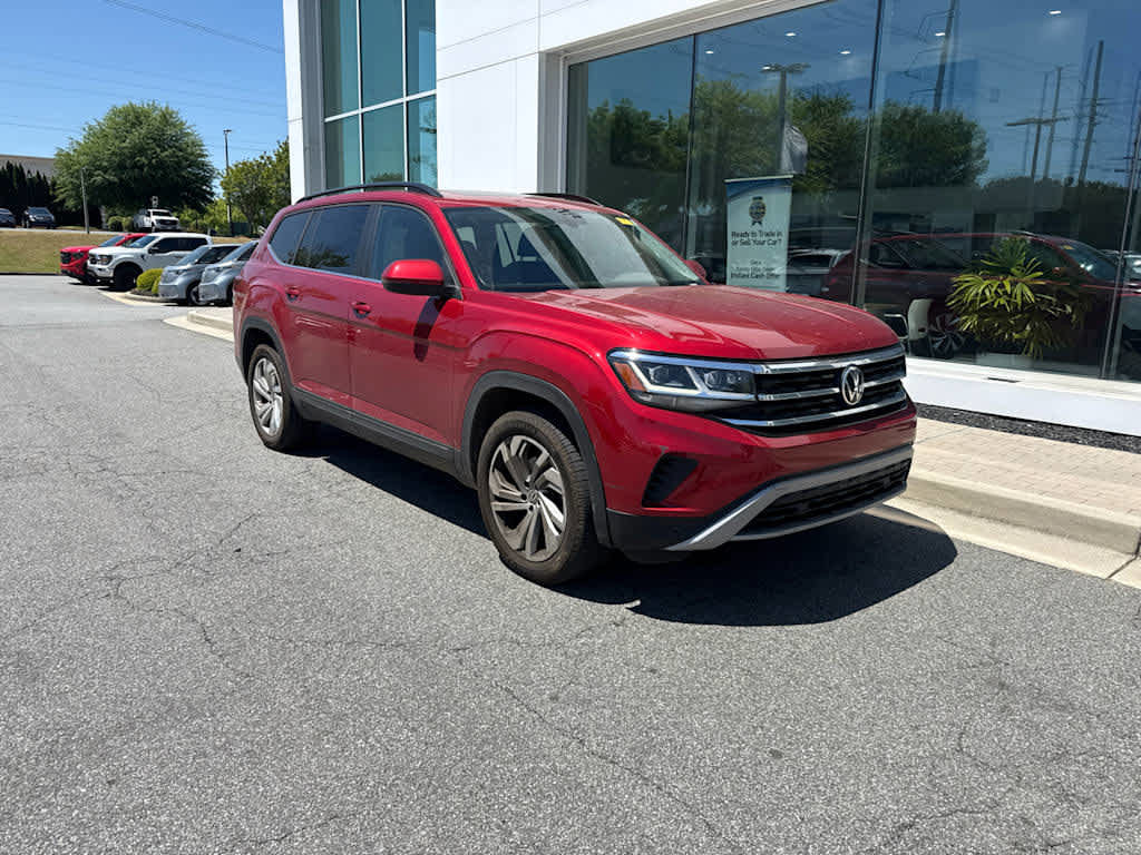 Used 2021 Volkswagen Atlas SE w/ Panoramic Sunroof Package image 2