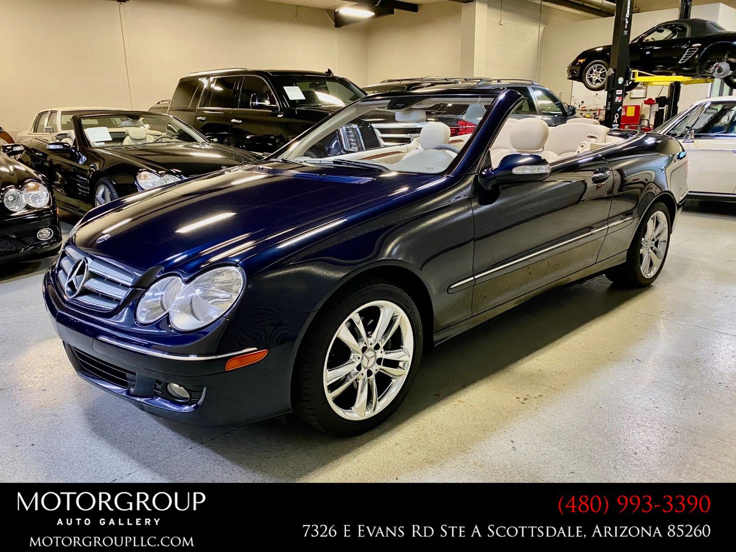 Used 2007 Mercedes-Benz CLK 350 Cabriolet image 1