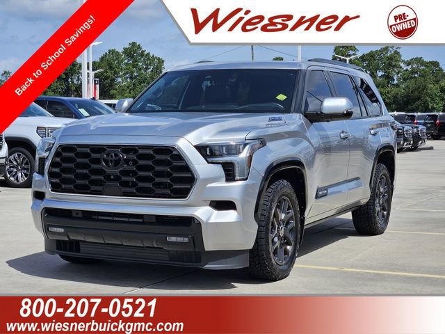 Used 2024 Toyota Sequoia Platinum AWD/4WD image 1