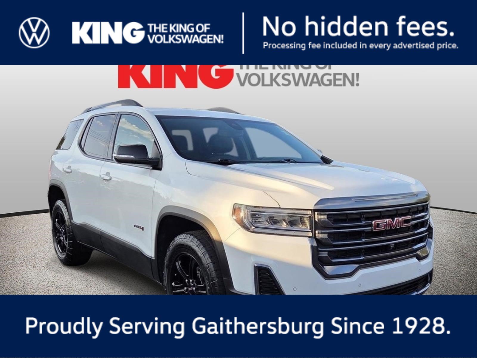Used 2023 GMC Acadia AT4 w/ Technology Package