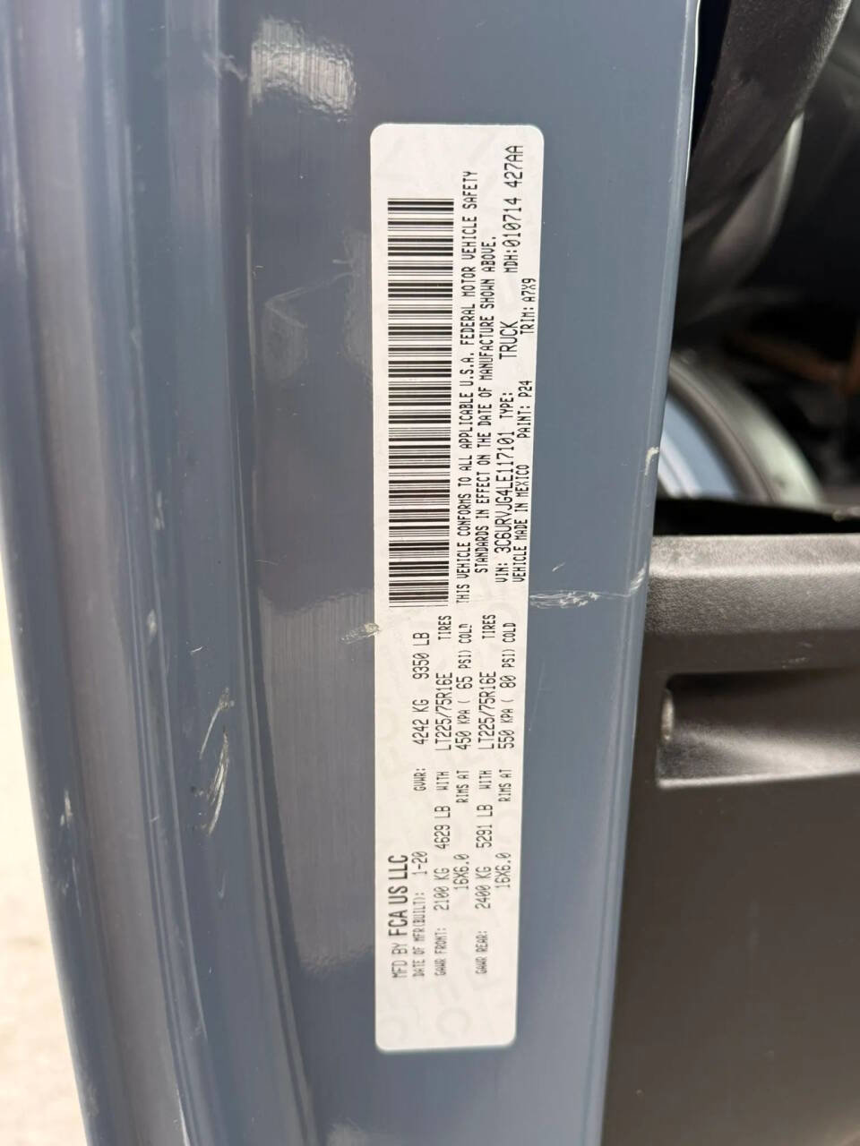 Used 2020 RAM ProMaster 3500 FWD image 11