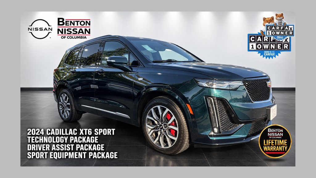 Used 2024 Cadillac XT6 Sport w/ Technology Package AWD/4WD 360° Tour