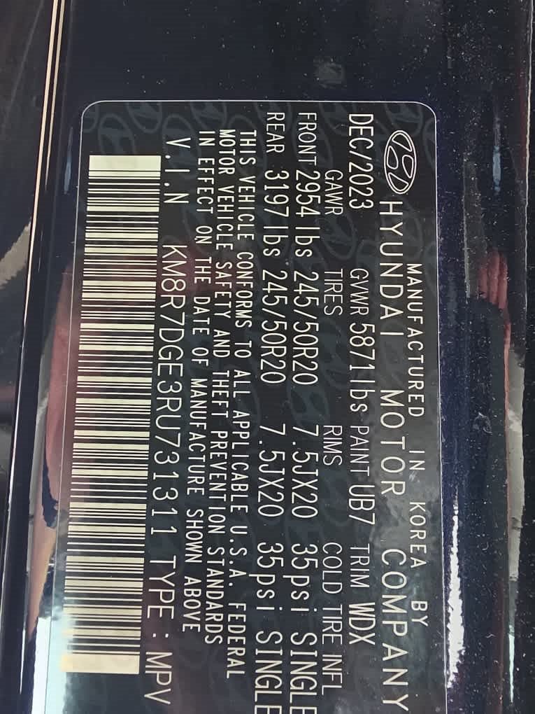 Used 2024 Hyundai Palisade Calligraphy AWD/4WD image 8