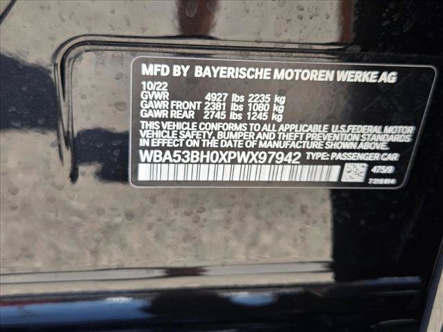 Certified 2023 BMW 530i w/ Convenience Package RWD image 24