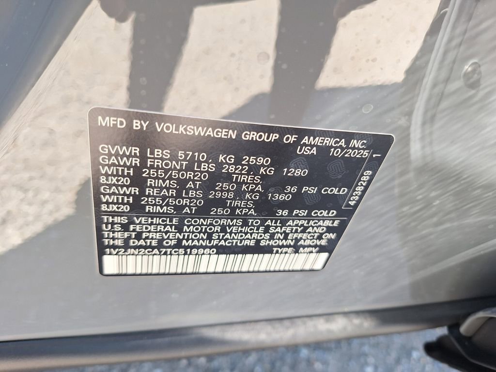 New 2026 Volkswagen Atlas SE image 28