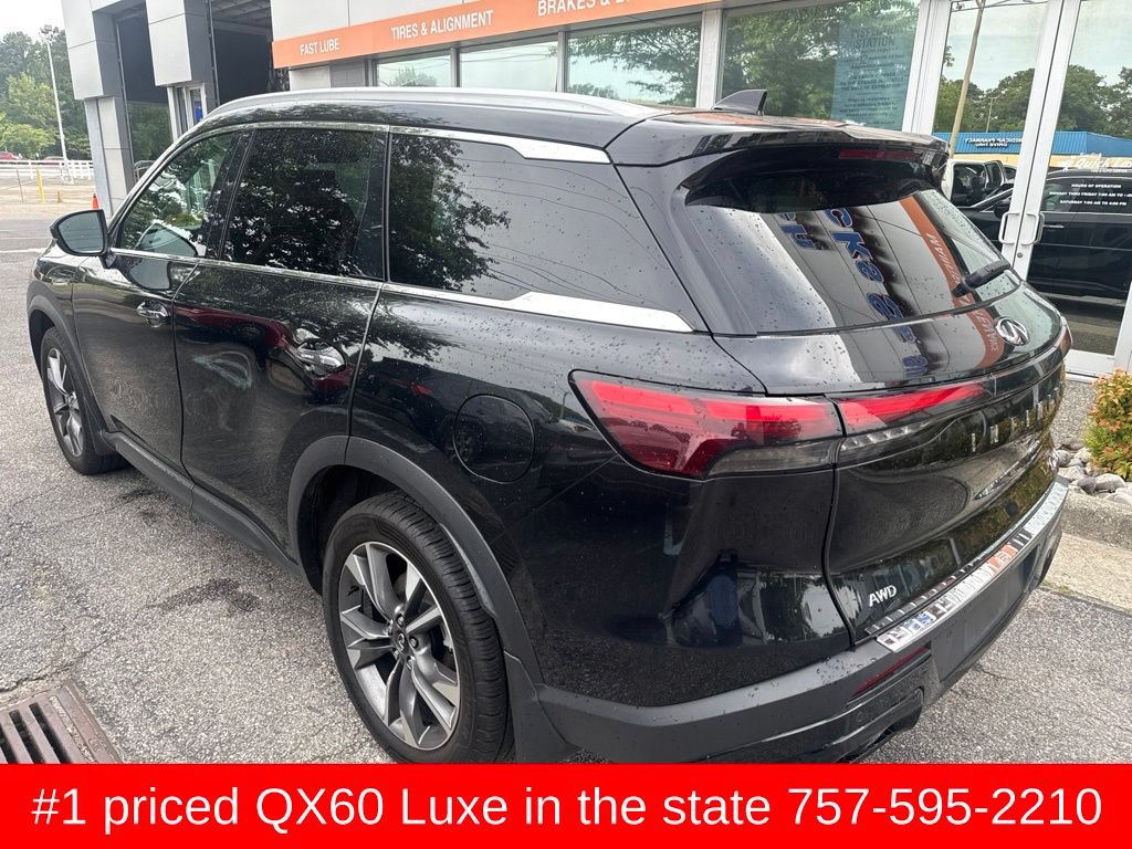 Used 2023 INFINITI QX60 Luxe w/ Vision Package AWD/4WD image 4