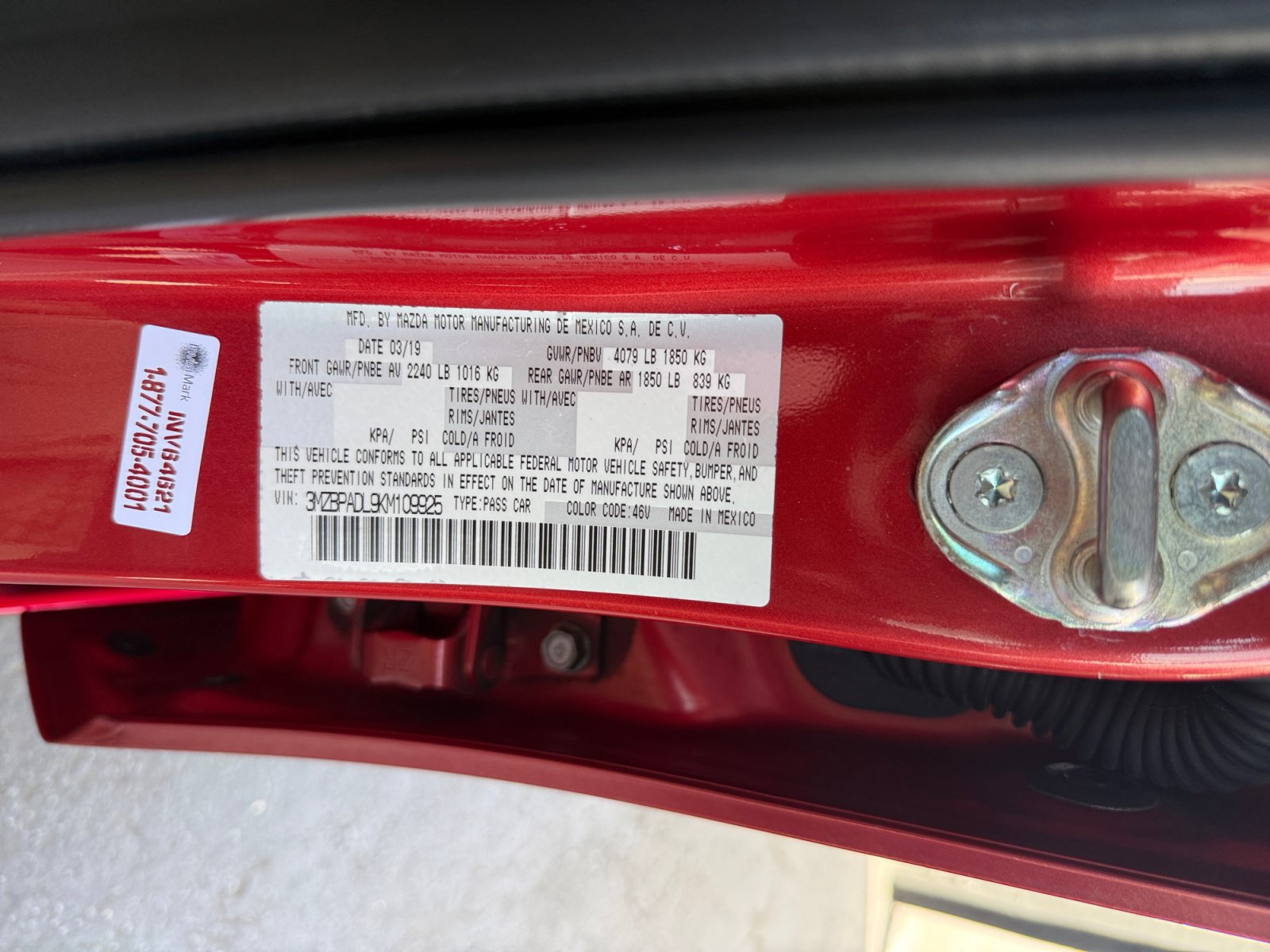Used 2019 MAZDA MAZDA3 Sedan w/ Preferred Package FWD image 22