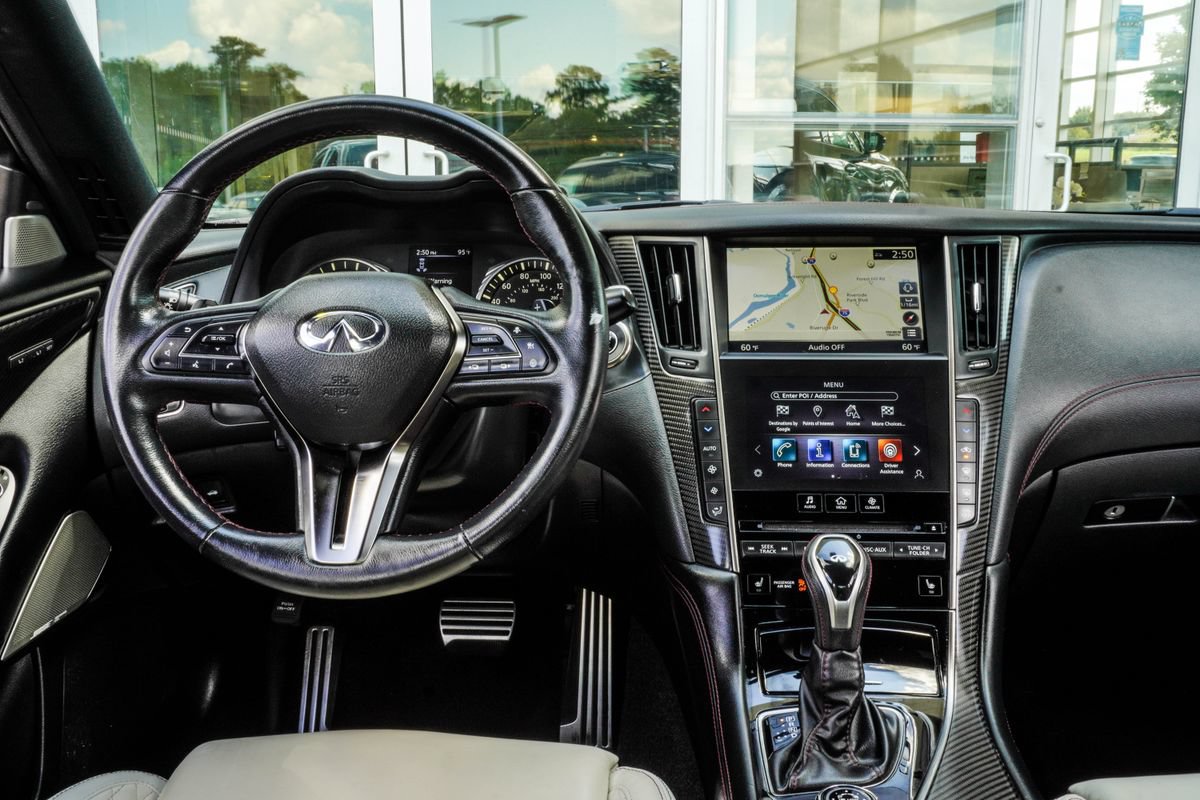Used 2023 INFINITI Q50 Red Sport 400 w/ Black Opal Edition AWD/4WD image 17