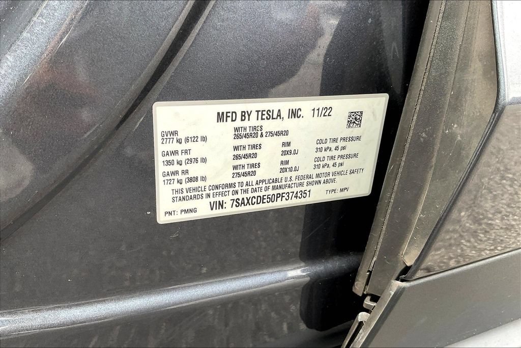 Used 2023 Tesla Model X AWD/4WD image 10