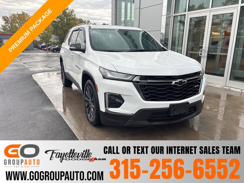 Used 2023 Chevrolet Traverse RS w/ LPO, Floor Liner Package AWD/4WD image 1