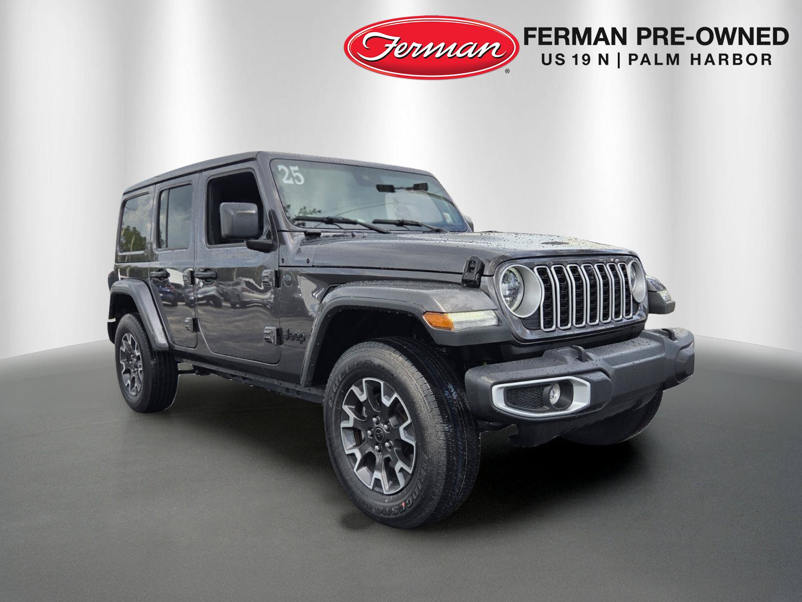 Used 2025 Jeep Wrangler Unlimited Sahara w/ Safety Group AWD/4WD video 1