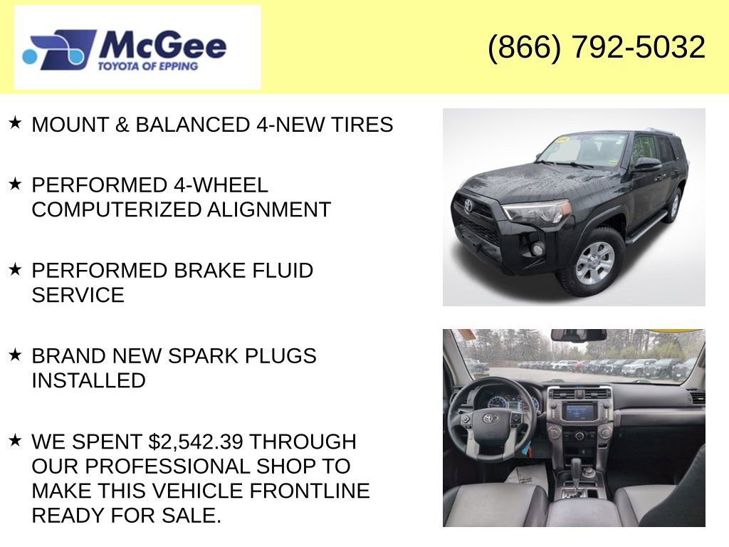 Used 2016 Toyota 4Runner SR5 Premium AWD/4WD image 8