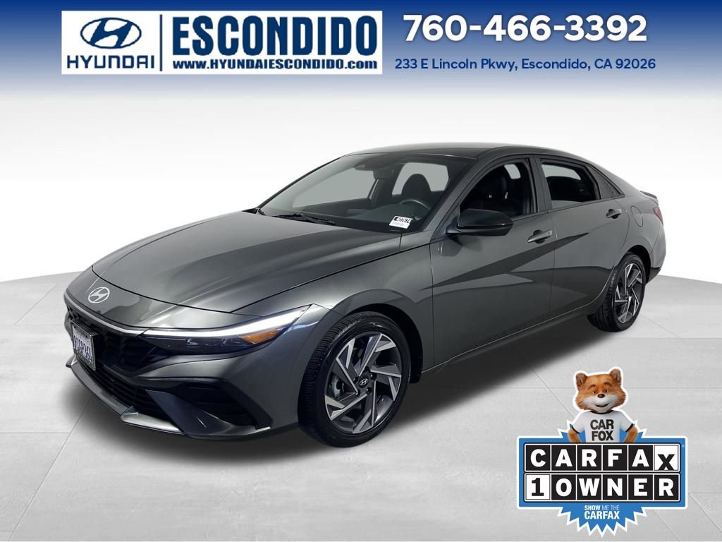 Certified 2025 Hyundai Elantra Sport