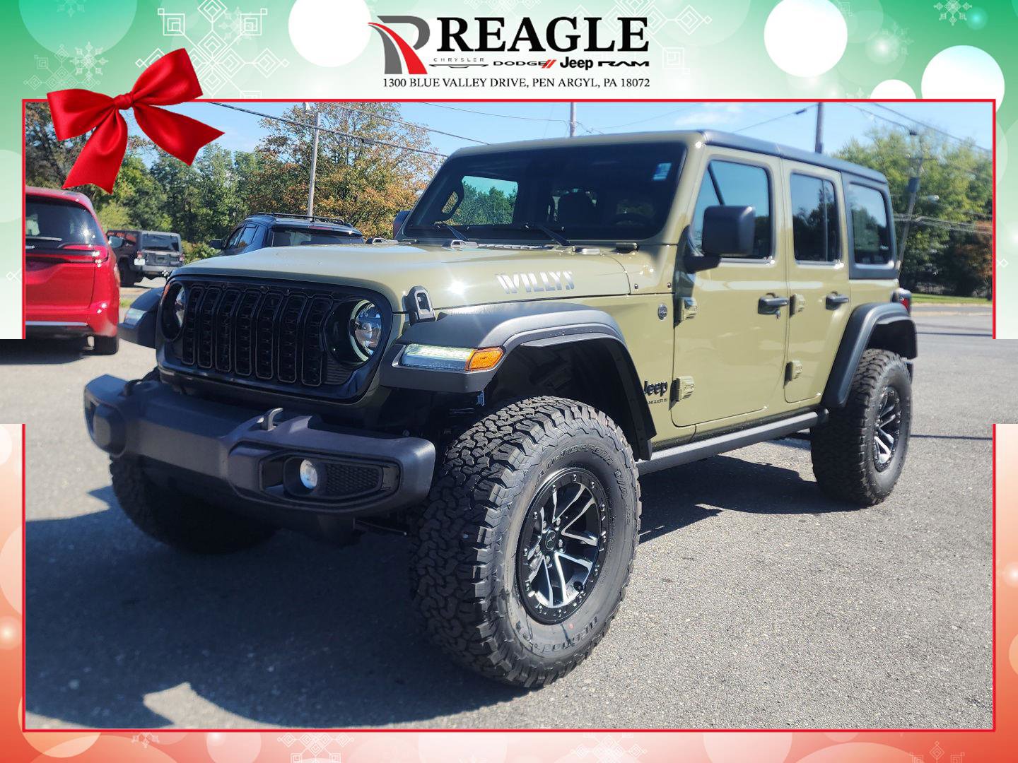 New 2025 Jeep Wrangler Willys image 1