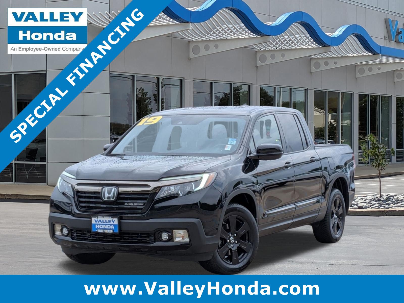 Certified 2019 Honda Ridgeline Black Edition image 1