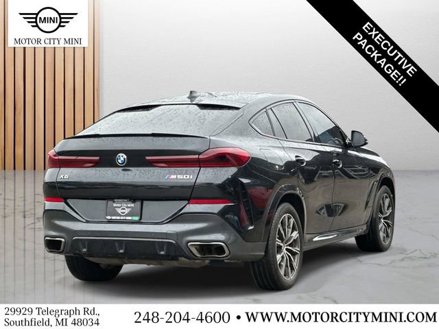 Used 2022 BMW X6 M50i w/ Executive Package image 4