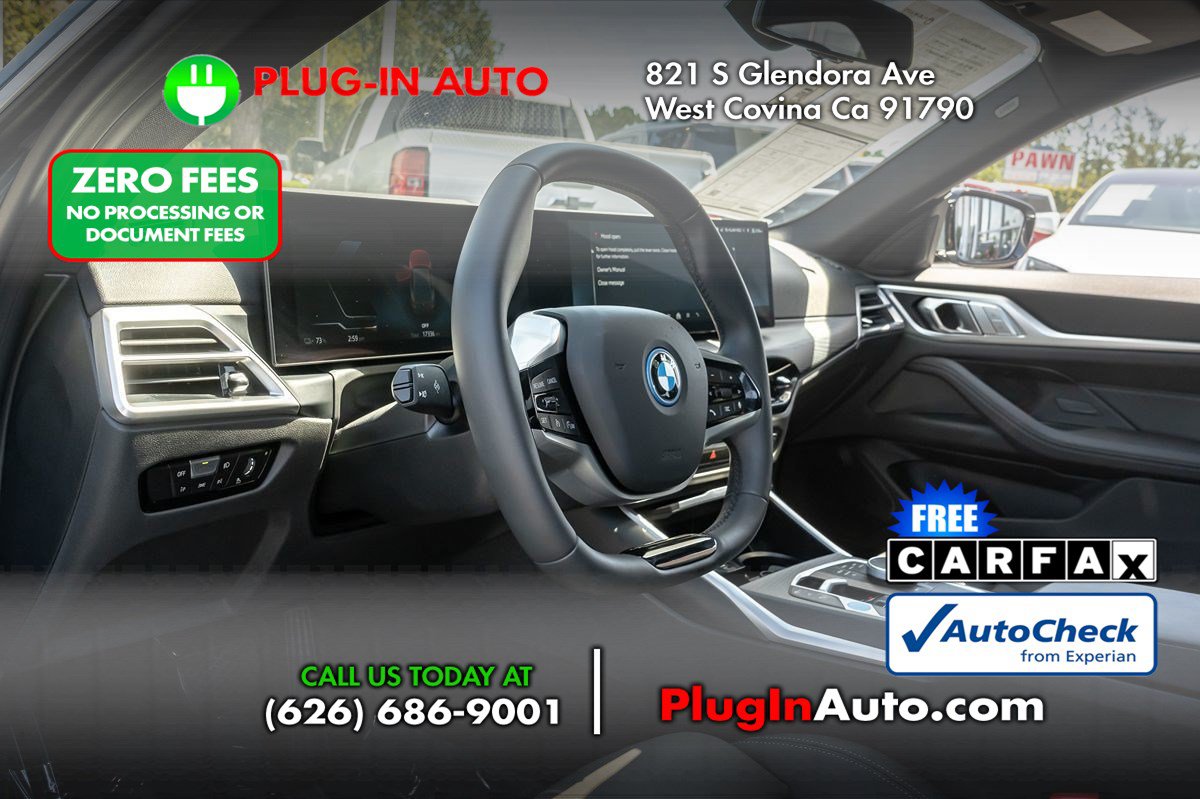 Used 2025 BMW i4 eDrive40 w/ M Sport Package RWD image 6