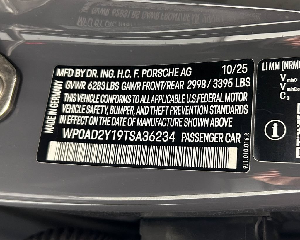 New 2026 Porsche Taycan GTS AWD/4WD image 32