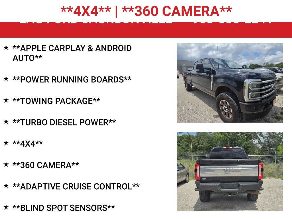 Used 2024 Ford F350 King Ranch w/ FX4 Off-Road Package AWD/4WD image 10