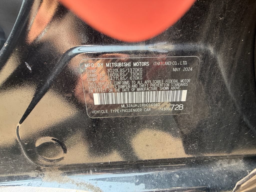 Used 2024 Mitsubishi Mirage ES FWD image 26