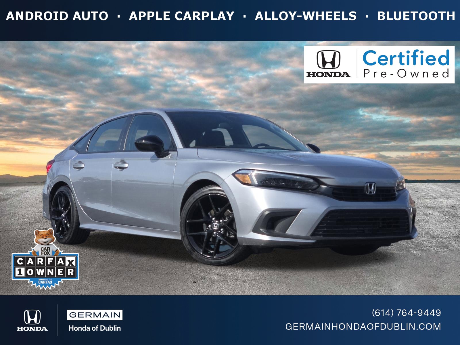 Used 2023 Honda Civic Sport image 1