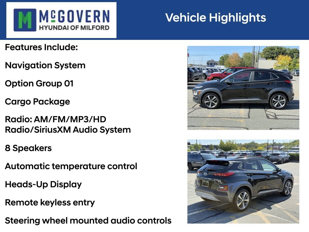 Used 2021 Hyundai Kona Ultimate w/ Cargo Package AWD/4WD image 4