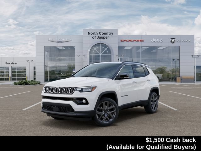 New 2026 Jeep Compass Limited w/ Sun, Sound & Navigation Group AWD/4WD 360° Tour