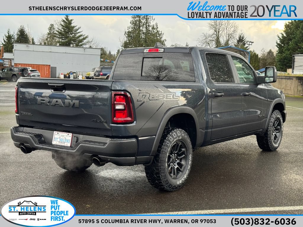 New 2026 RAM 1500 Rebel w/ Trailer Tow Group AWD/4WD image 9