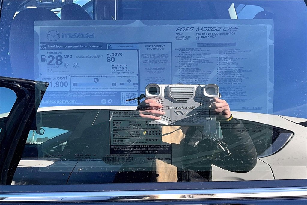 New 2025 MAZDA CX-5 Carbon Edition image 13