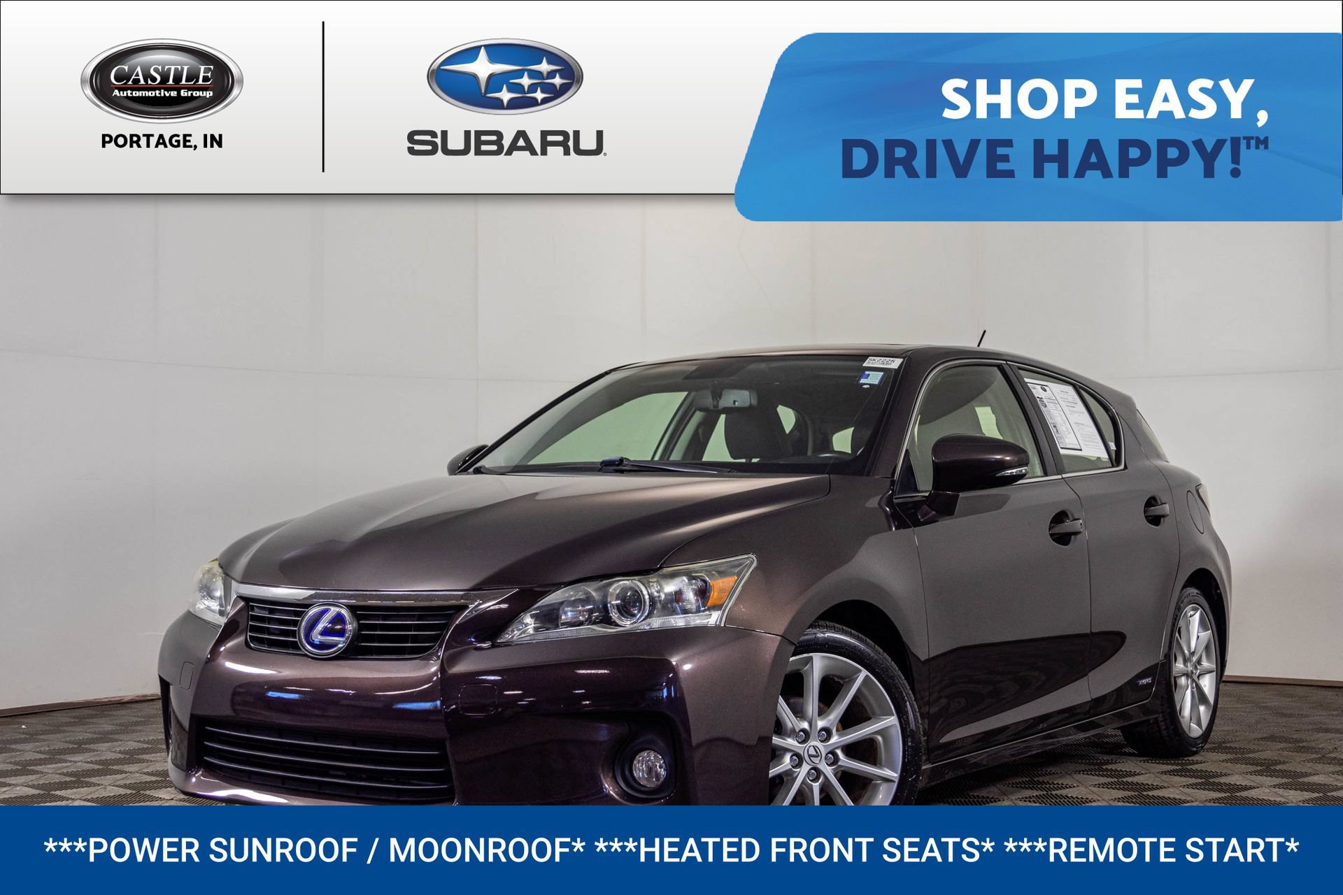 Used 2012 Lexus CT 200h Premium w/ Premium Audio Pkg