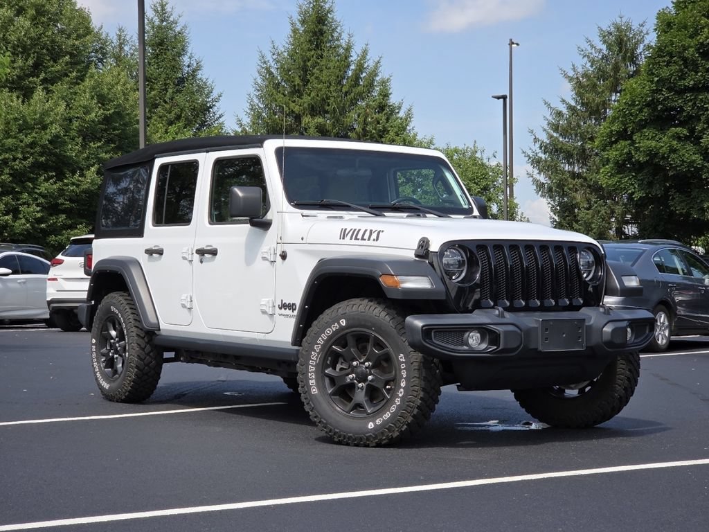 Used 2022 Jeep Wrangler Unlimited Sport AWD/4WD video 2
