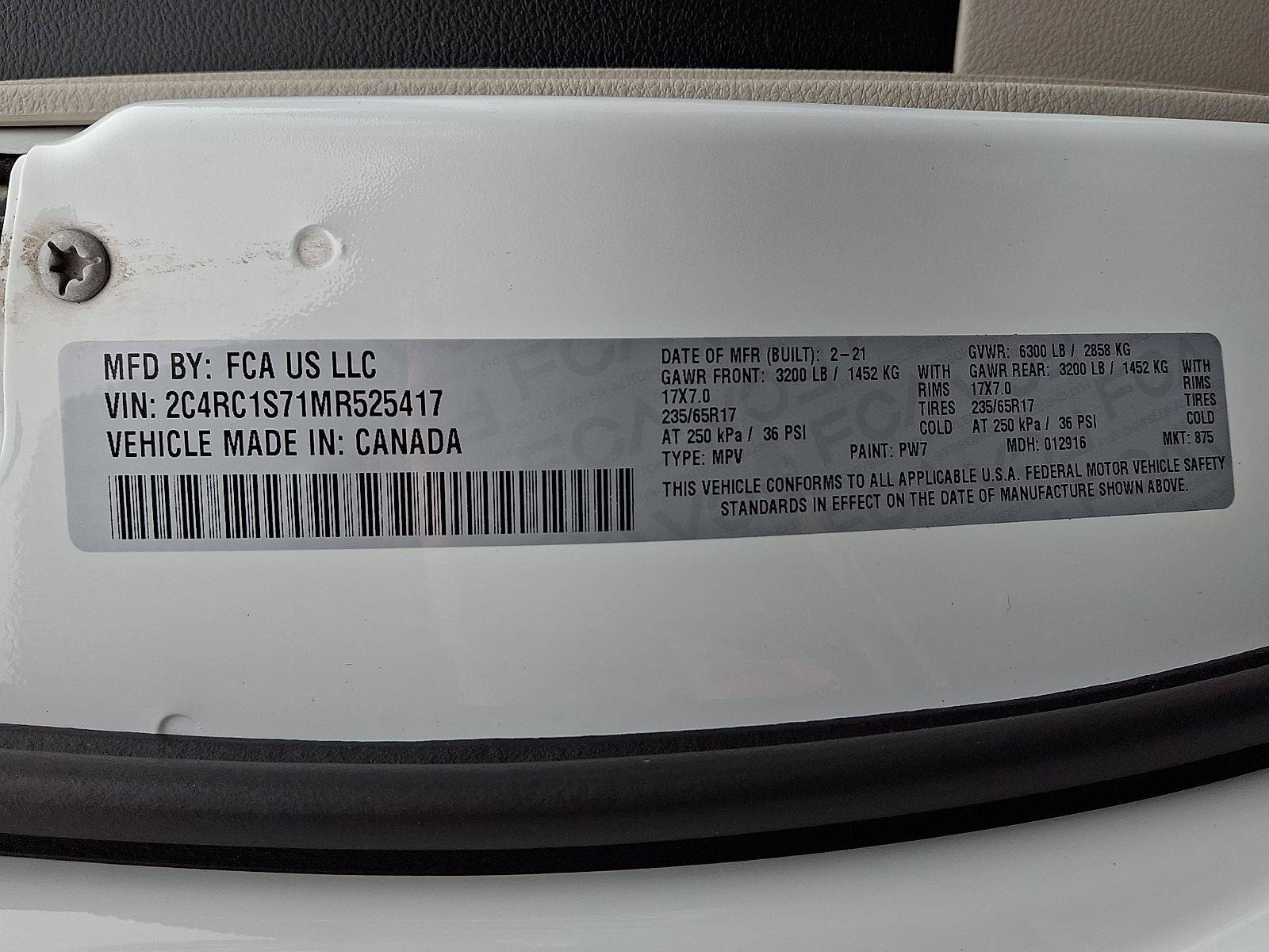 Certified 2021 Chrysler Pacifica Limited image 30