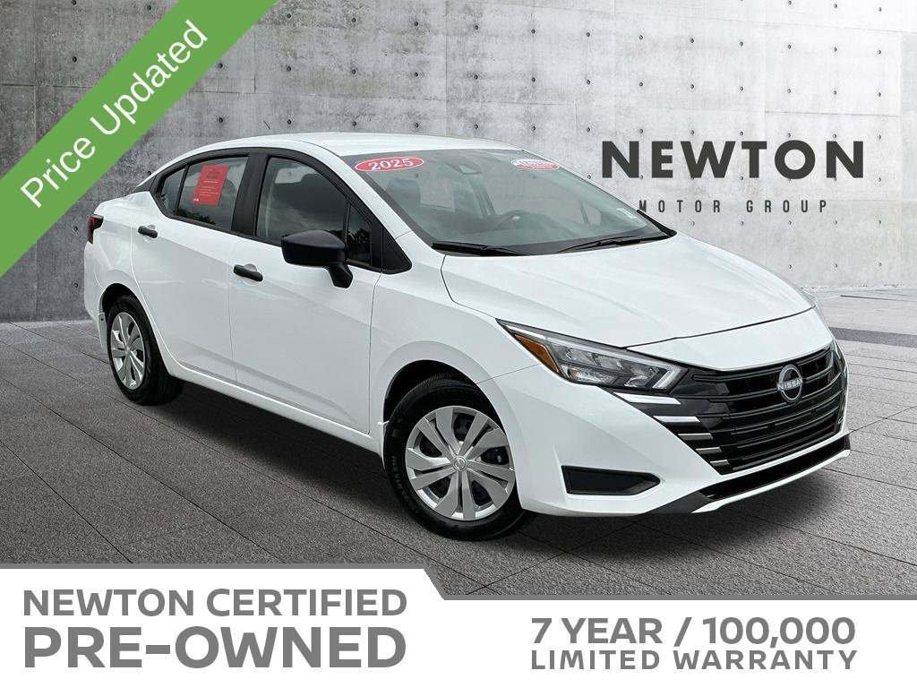 Used 2025 Nissan Versa S w/ Trunk Package