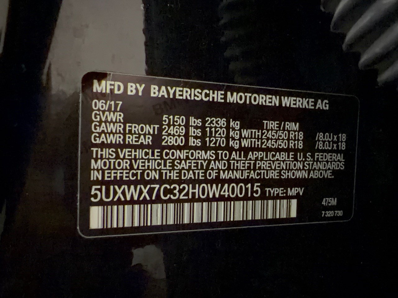 Used 2017 BMW X3 xDrive35i AWD/4WD image 32