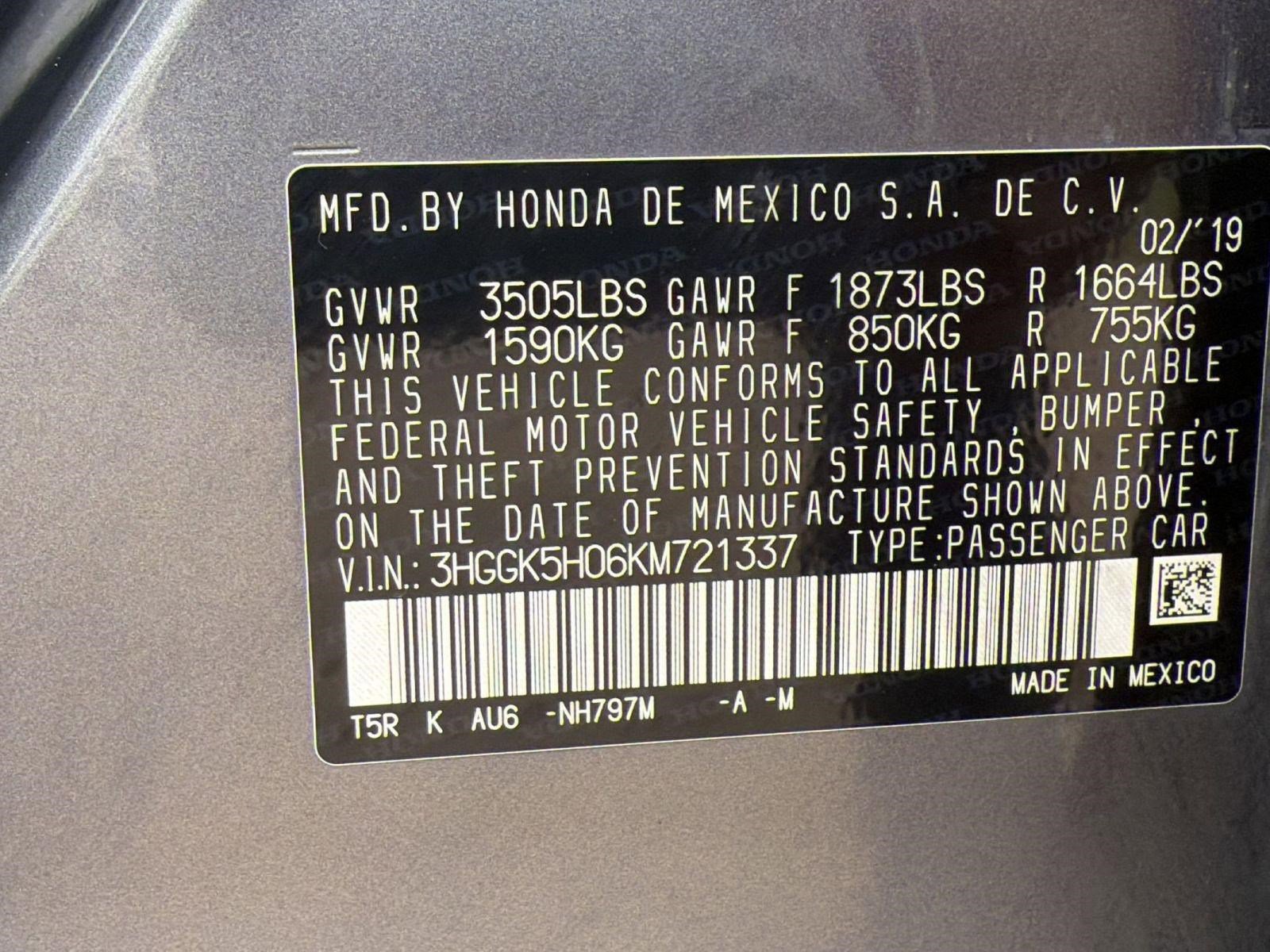 Used 2019 Honda Fit EX-L image 18