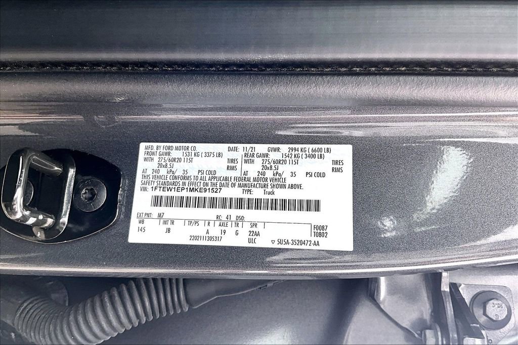 Used 2021 Ford F150 XL w/ STX Appearance Package image 6