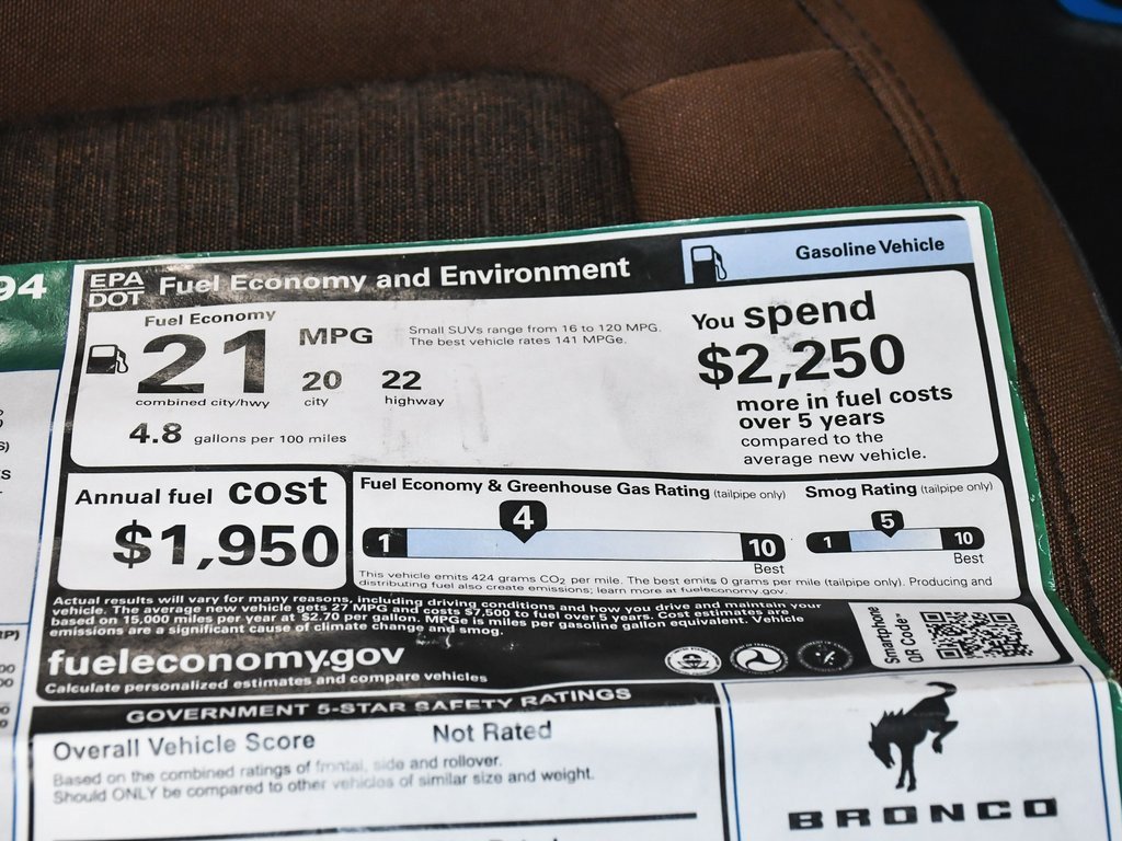 Used 2021 Ford Bronco Outer Banks image 57