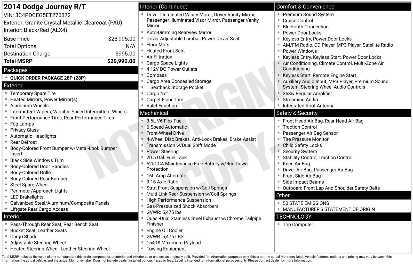 Used 2014 Dodge Journey R/T image 4