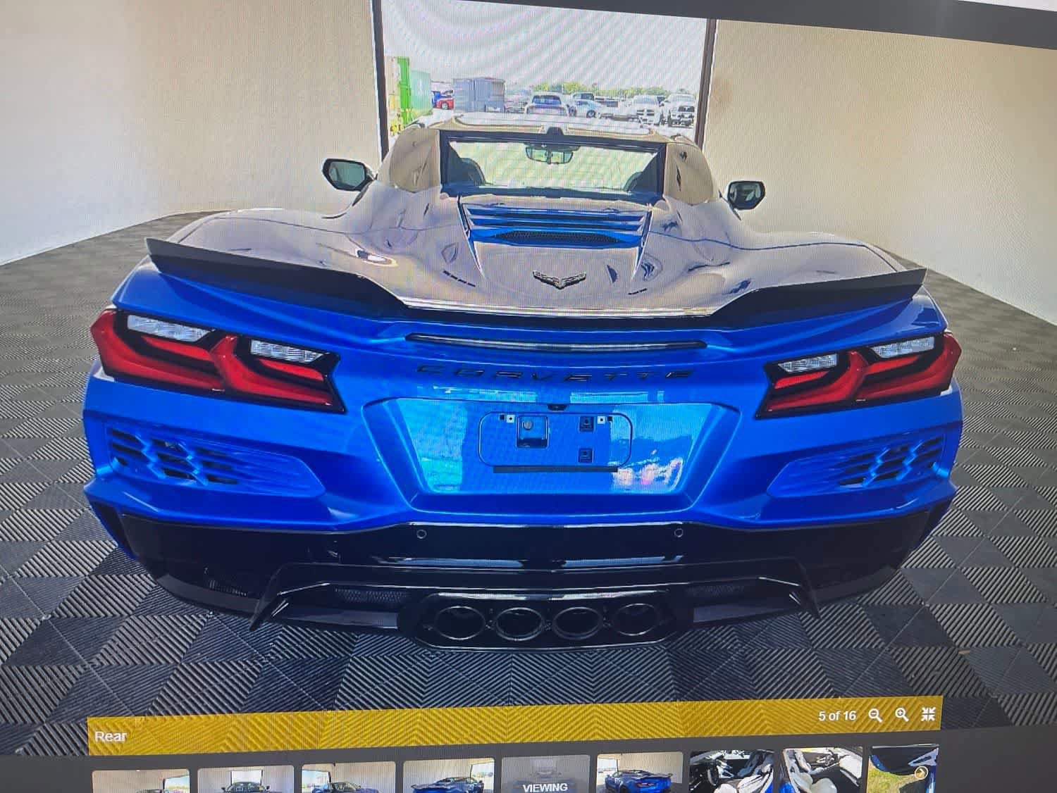 Used 2024 Chevrolet Corvette Z06 w/ Stealth Interior Trim Package RWD image 4