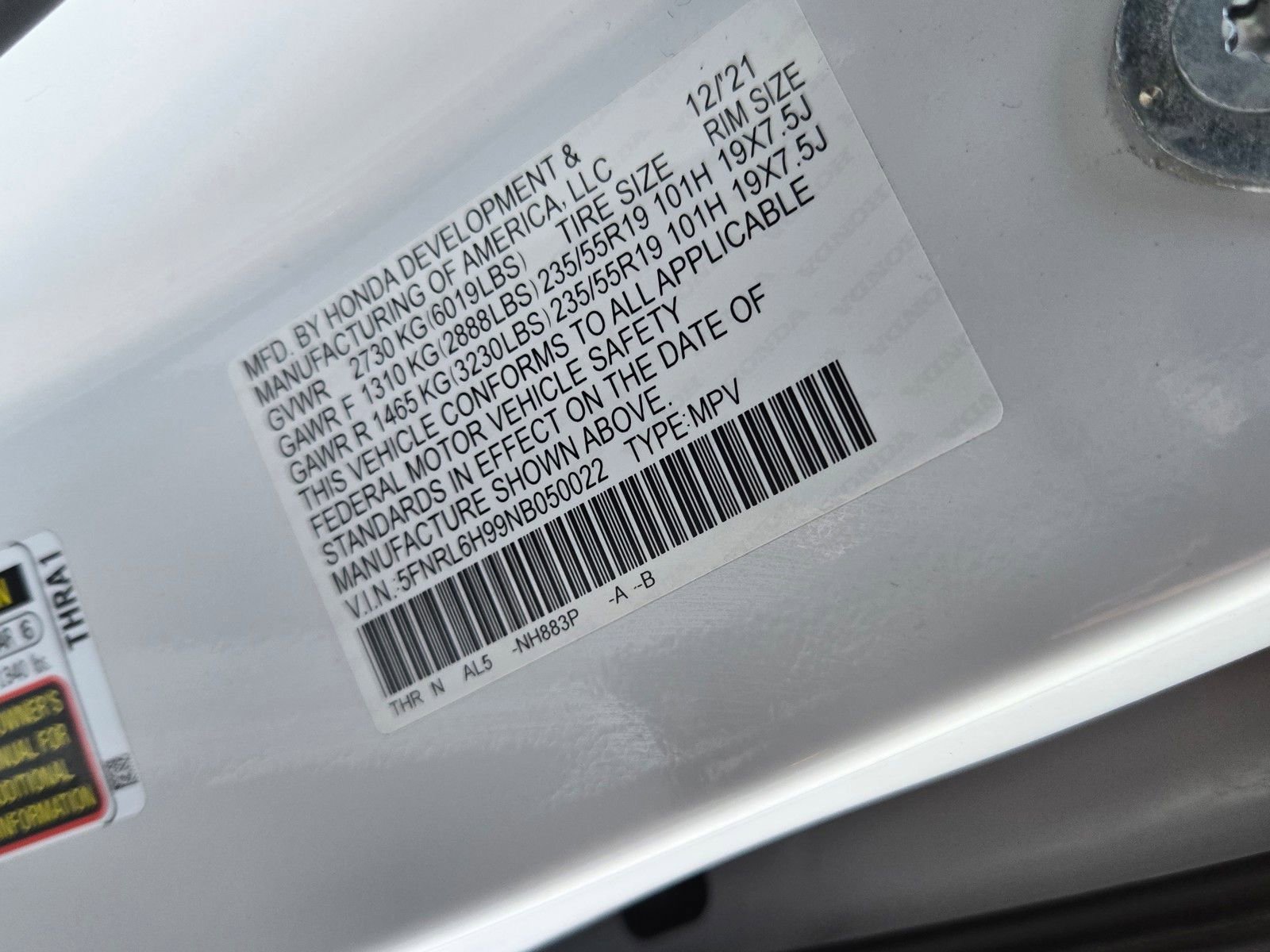 Used 2022 Honda Odyssey Elite image 33