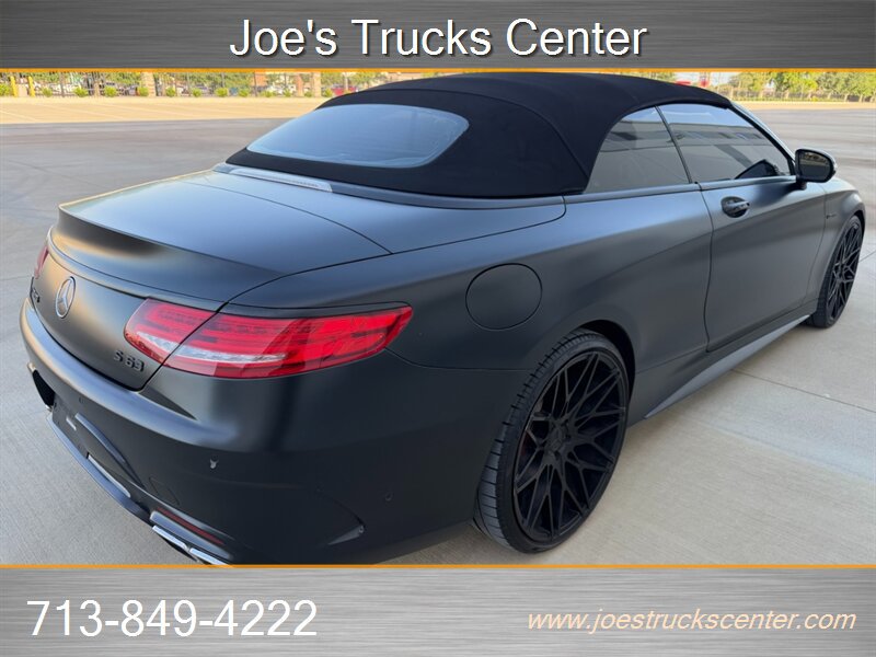 Used 2017 Mercedes-Benz S 63 AMG 4MATIC Cabriolet w/ Driver Assistance Package image 59