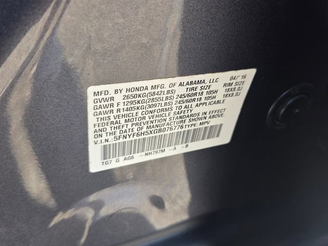 Used 2016 Honda Pilot EX-L image 18