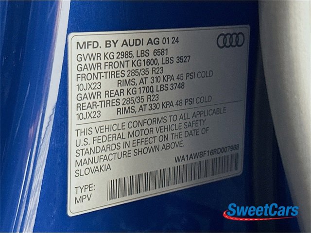 Used 2024 Audi SQ8 Premium Plus w/ 23" Wheel Package image 60