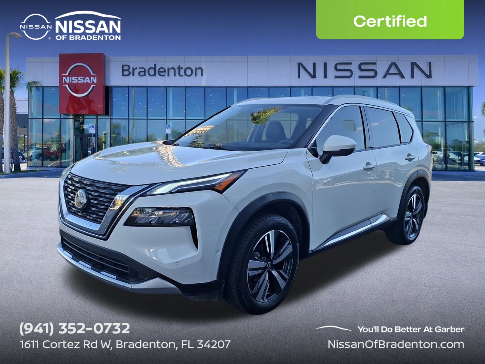 Certified 2023 Nissan Rogue Platinum w/ Platinum Premium Package FWD image 1