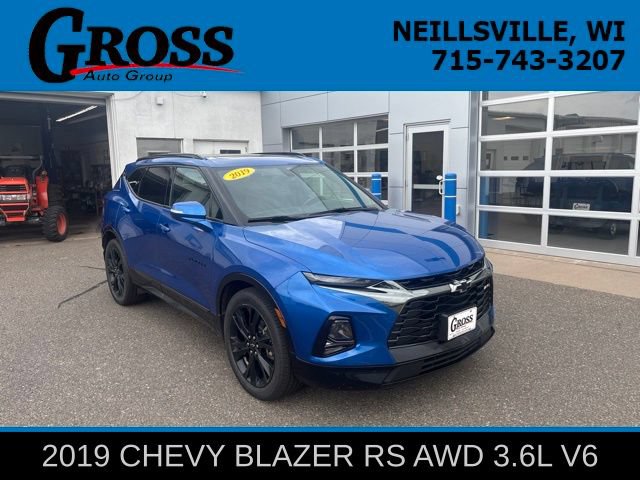 Used 2019 Chevrolet Blazer RS w/ Sun and Wheels Package AWD/4WD image 1