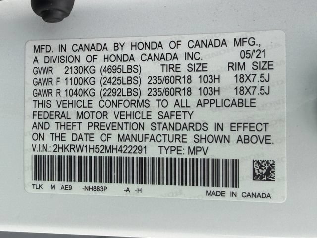 Used 2021 Honda CR-V EX image 26