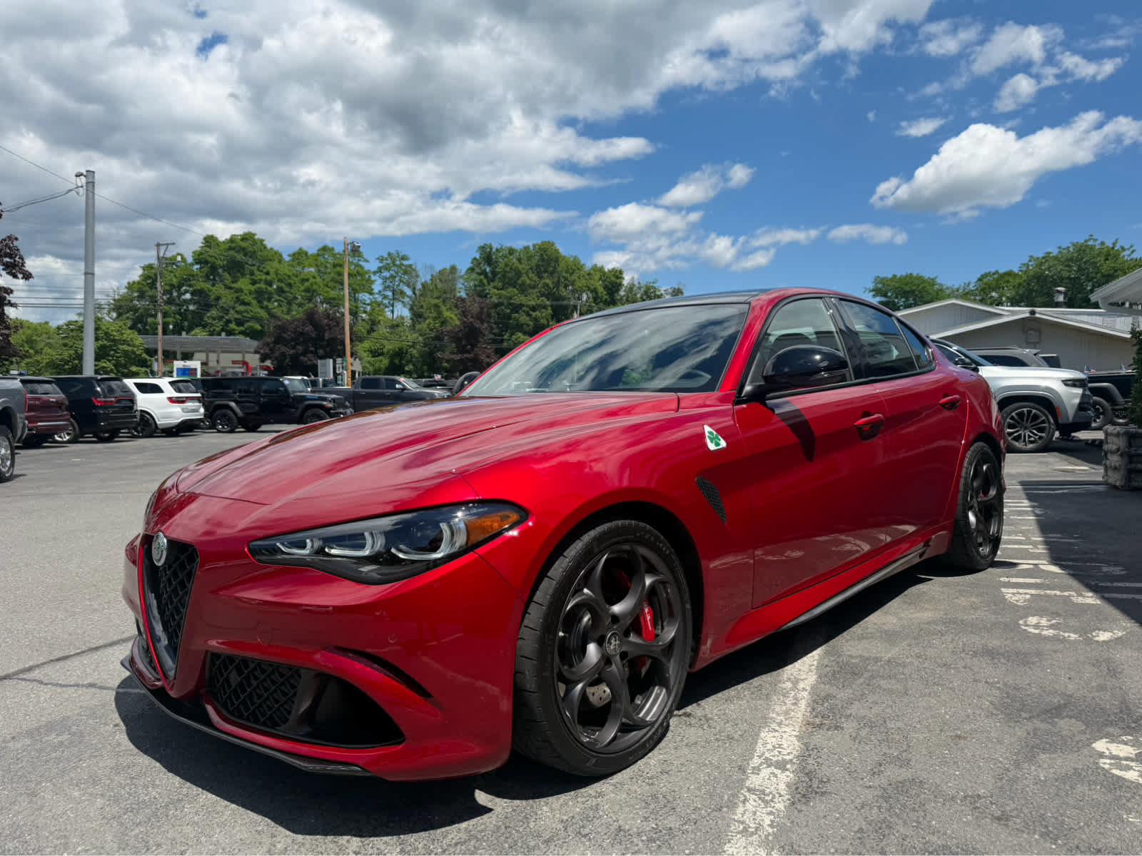 Used 2024 Alfa Romeo Giulia Quadrifoglio w/ Active Assist Plus Package RWD image 3