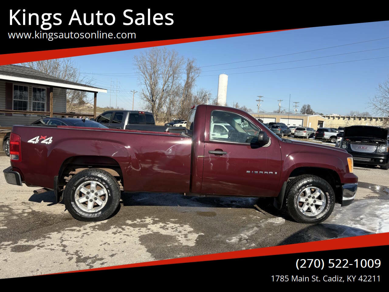 Used 2007 GMC Sierra 1500 SLE w/ SLE/SLT Trailering Package AWD/4WD image 1