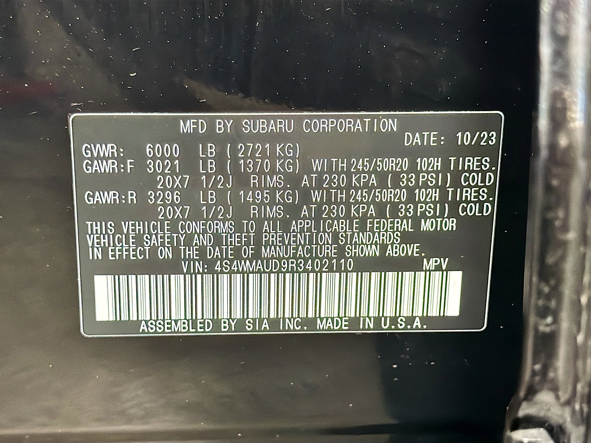 Used 2024 Subaru Ascent Limited w/ Technology Package image 12